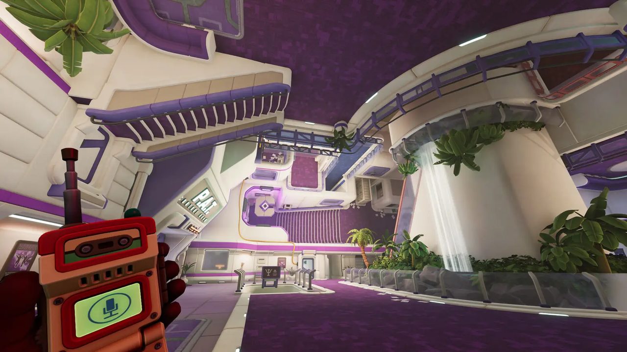 P.A.T. Central Hub atrium — R&D Headquarters area